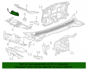 Воздухозаборник печки Chevrolet Equinox EV 24-26