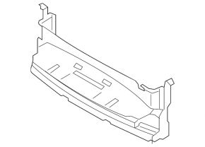 Воздуховод радиатора нижний BMW 4 F32/33/36 14-20 M Pack