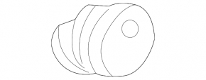 Корпус лючка бензобака Lexus RX300 RX330 RX350 RX400H 04-08