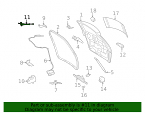 Датчик положения двери багажника Mercedes X164 GL W164 ML