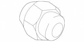 Гайка колесная d21 M12x1.5 Mazda6 09-13