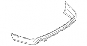 Бампер задний нижняя часть Ford Explorer 16-17