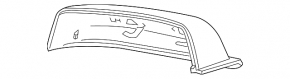 Кришка бокового дзеркала ліва Chevrolet Malibu 13-15