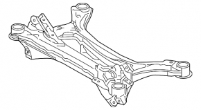 Подрамник задний Lexus ES 19-26