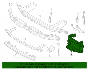 Окуляр фары правый BMW 5 G60 24-26