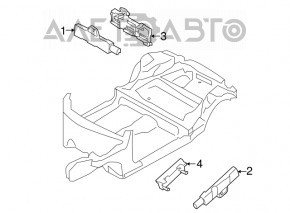 Антена keyless BMW X2 F39 18-23 салонна