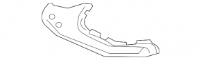 Кронштейн переднего бампера левый Audi A6 C8 19-24