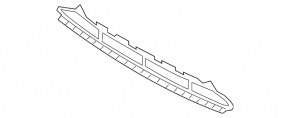 Нижняя решетка переднего бампера Audi A4 B8 13-16 рест, S line