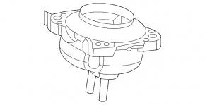Подушка акпп Mercedes W167 GLE 350 20-23 2.0T