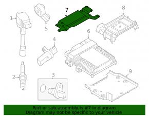 Кронштейн блока ECU комп'ютер двигуна Nissan Murano 25-26