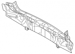 Задня панель Subaru Outback 20-23