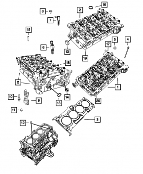 Регулятор фаз ГРМ Dodge Journey 11-20 2,4 впуск