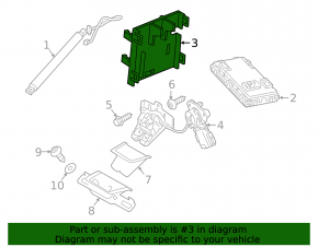 Кронштейн Liftgate Trunk Hatch Control Module Volvo XC60 18-26