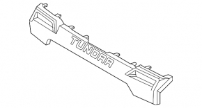 Накладка переднего бампера центральная Toyota Tundra 22-26 Limited, Platinum
