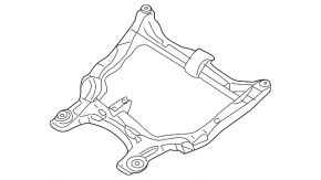 Подрамник передний Nissan Murano z50 03-07