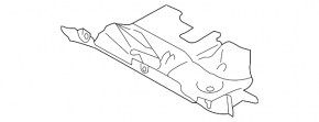 Накладка над колінами пасажира Subaru Forester 08-13 SH