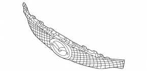 Решетка радиатора grill Mazda MX-30 22-26