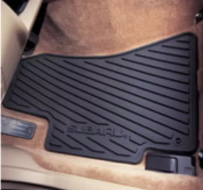Комплект ковриков салона резина Subaru Impreza WRX GH 08-14 черная