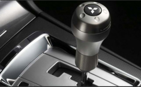 Ручка КПП Mitsubishi Outlander Sport ASX 10-24 резина, черн, царапины