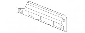 Воздухоприемник передня частина VW CC 08-17
