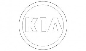 Центральний ковпачок на диск Kia Niro 23-26