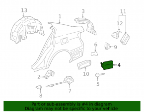 Лючок бензобака Lexus GS300 GS350 GS430 06-11