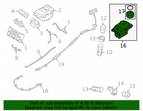 Шифтер КПП Land Rover Range Rover 16-17 дорест