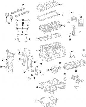Блок балансиров NISSAN ALTIMA 16-18 2.5
