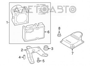 ABS АБС BMW X3 F25 11-17