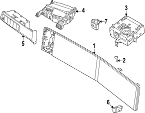 Кнопка Start/Stop Hyundai Santa Fe 24-26