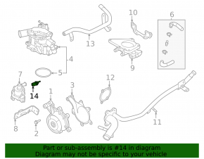 Датчик температури рідини, що охолоджує Infiniti QX80 25-26 3.5