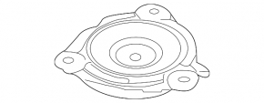 Опора амортизатора передняя левая Nissan Pathfinder 13-20