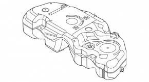 Топливный бак Ford Escape MK4 20-26 1.5T, 2.0T FWD