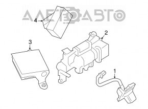 Блок реле Nissan Altima 13-15