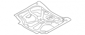 Корито багажника Volvo XC60 19-26 T5, T6, B5, B6 на кузові
