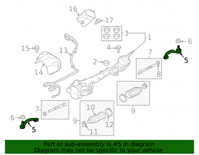 Рульовий наконечник правий Land Rover Range Rover Velar 18-26