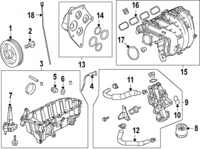 Корпус масляного фильтра Mazda CX-90 24-26 PHEV