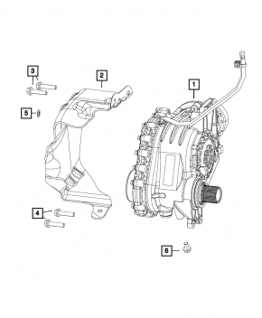 Раздатка передний редуктор Dodge Journey 11-19 3.6 AWD