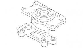 Подушка двигателя левая Ford Edge 19-24 2.7T