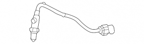 Лямбда-зонд второй Land Rover Range Rover 13-21 3.0, 5.0