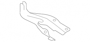 Петля капота правая Subaru Impreza WRX GH 08-14