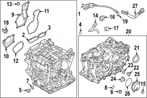 Електродвигун передній Nissan Ariya 23-26 AM67