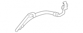 Трубка кондиционера конденсер-компрессор Toyota Camry v55 15-17 3.5 usa