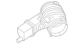 Повітропровід на колектор Nissan Maxima A36 16-18