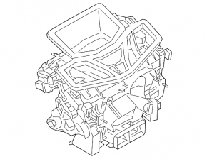 Печка в зборі BMW X5 G05 19-26 під 2 зонне керування