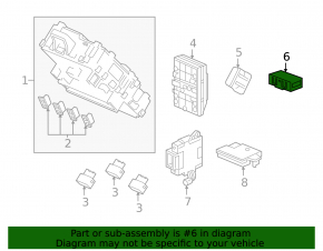 FRONT HCS CONTROL MODULE Honda CRV 17-22