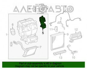 Актуатор моторчик привод печки кондиционер TOYOTA AVALON 05-12