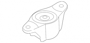 Опора амортизатора задняя левая Mazda 3 19-26