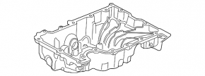 Полуподдон ДВС CHEVROLET MALIBU 16-23 1.5т