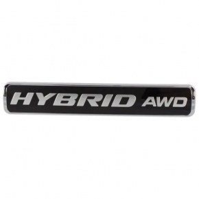 Эмблема надпись Hybrid AWD двери багажника Ford Escape MK4 20-26